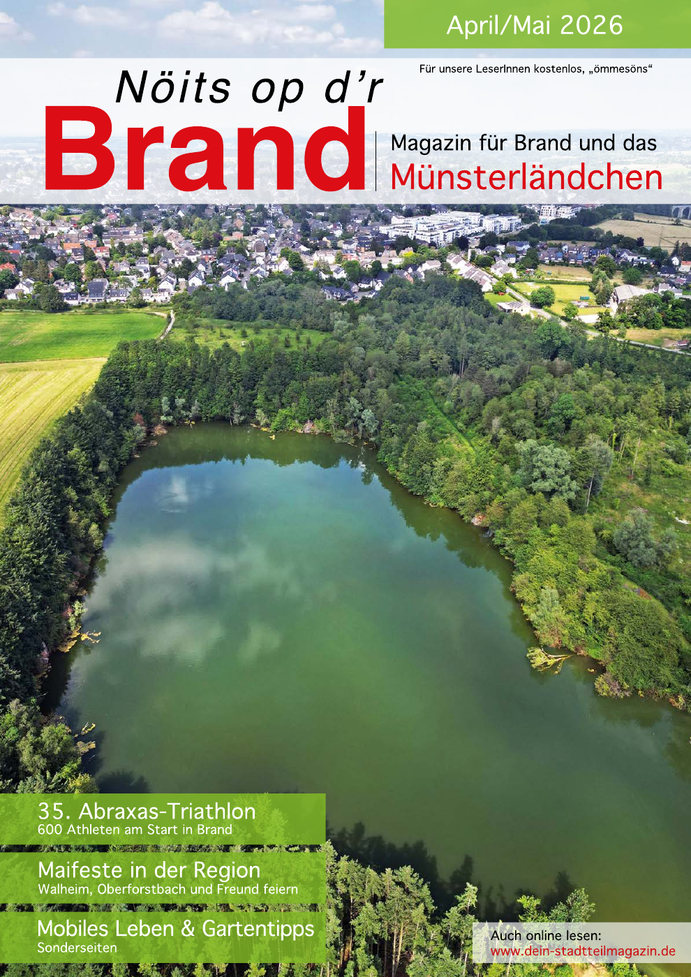 Titelblatt der Ausgabe April / Mai
